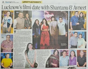 Lucknow’s Filmi Date with Shantanu and Avneet Love In Vietnam Cast Charms the City img (1)